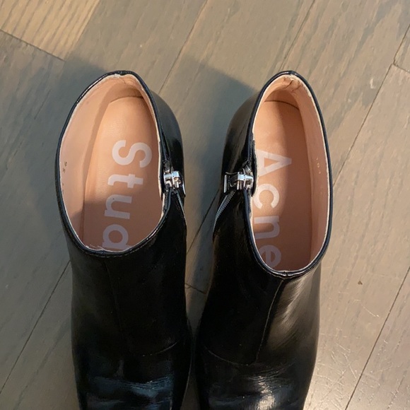 Acne Studios ankle boots with block heel - Picture 8 of 9